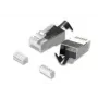 MicroConnect CON81FTP modularer RJ45-Stecker Cat8.1 FTP, 50 Stück