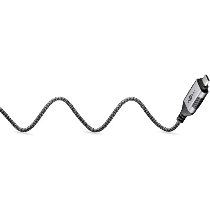 Goobay Ethernet-Kabel USB-C 3.1 auf RJ45 schlank 3 m – verbindet Router, Modem oder (74404)