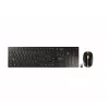 CHERRY DW 9100 SLIM Tastatur Maus inklusive Universal RF Wireless + Bluetooth Tschechisch, Slowakisch Schwarz
