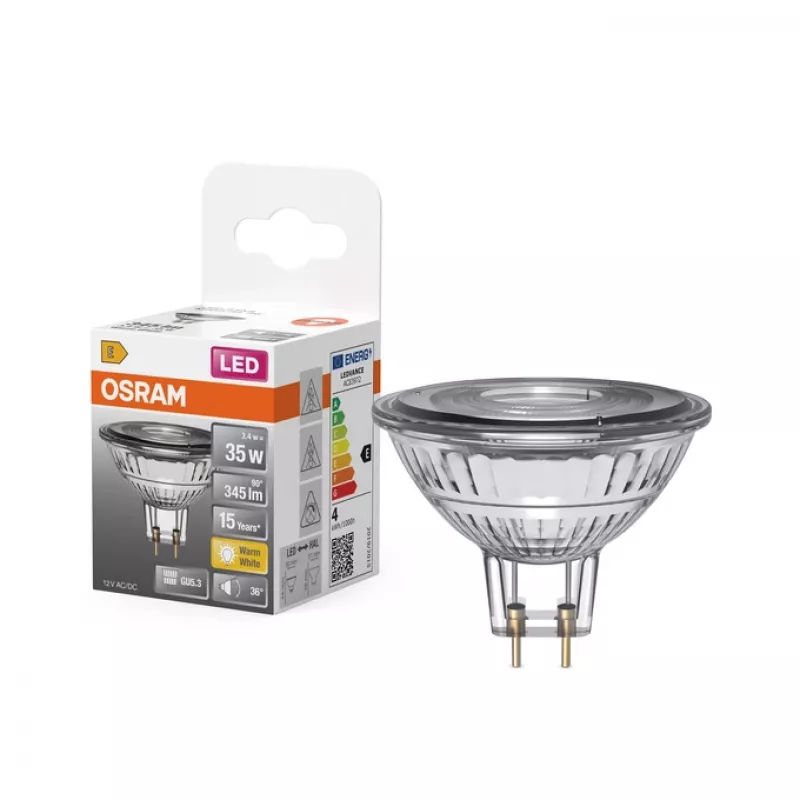 Osram Parathom Reflector LED-Lampe 35 W, 12 V, 345 lm, Warmweiß, IP20