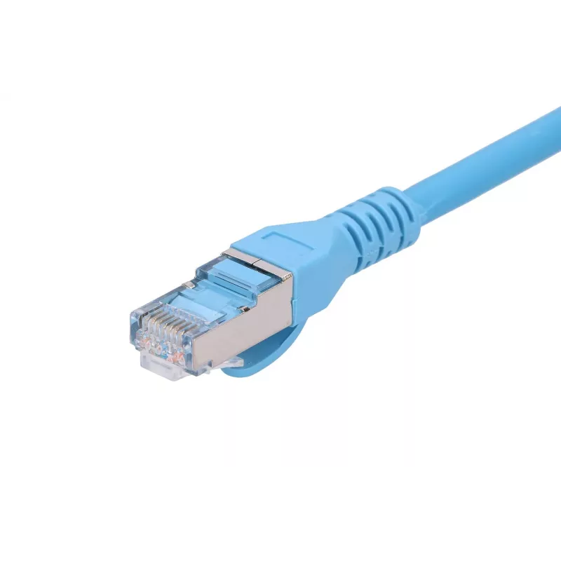 Extralink LAN Patchkabel Kat.6A RJ-45 Cat6a 1m Blau