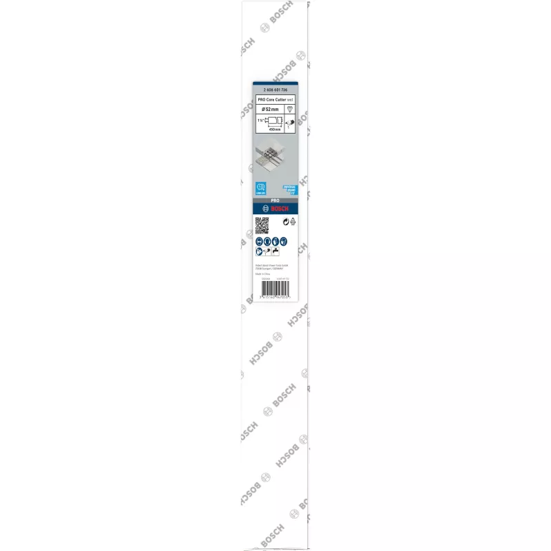 Diamant-Nassbohrkrone Bosch 52 mm x 450 mm 2608601736 für Nasskernbohren