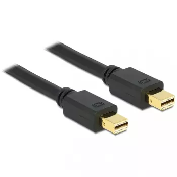 DisplayPort-Kabel DeLOCK 83474 1,5 m Mini DisplayPort Schwarz