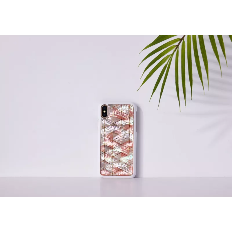 iKins Diamond White Hülle für iPhone XS/X, K1628H