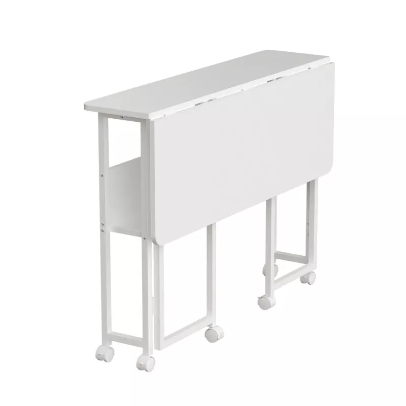 Maclean mobiler Schreibtisch weiß MC-126W 50kg