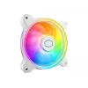 Cooler Master MasterFan MF120 Halo2 White Edition MFL-B2DW-21NP2-R2 120-mm-ARGB-Gehäuselüfter, 27 dB, 51,88 CFM, Weiß