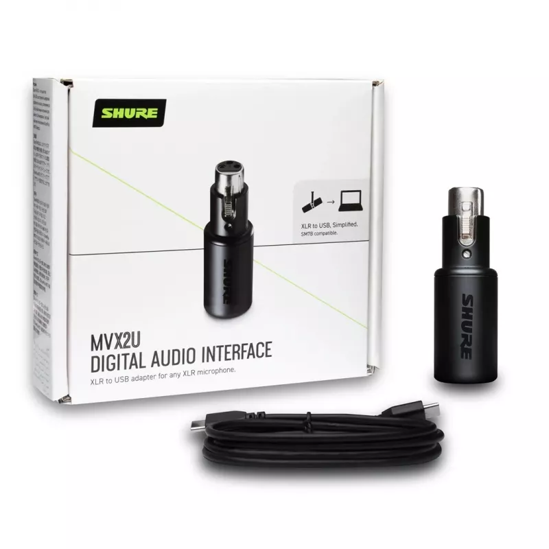 Shure MVX2U - digitale Audioschnittstelle