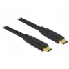 USB-Kabel DeLOCK 83868 USB 2.0 4m USB C Schwarz