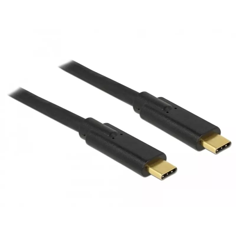 USB-Kabel DeLOCK 83868 USB 2.0 4m USB C Schwarz