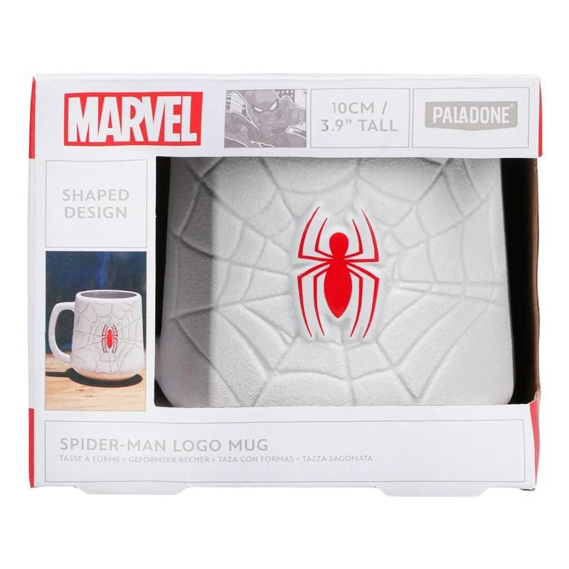 Mug Paladone Spiderman Shaped Mug Grau 0.45 L, single piece, 127.6×97.4×100.5 mm