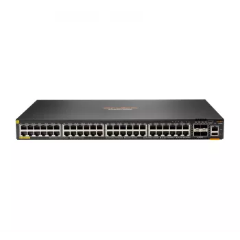 HPE - Aruba Series - Switch - 6200F 48G Class4 PoE 4SFP+ 370W L3 - managed - 48 x 10/100/1000 (PoE+) + 4 x 1 Gigabit / 10 Gigabit SFP+ - rackmontierbar - PoE+ (370 W) - AC 100 -