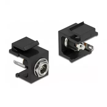 Keystone-Modul DC 5,5 x 2,5 mm Buchse DeLOCK 86850