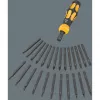 Wera 05018110001 Kraftform Kompakt 900 Set 1 Schraubendreher-Set mit Schlagschraubendreher und Bits, 19-teilig, 1/4", schwarz/gelb
