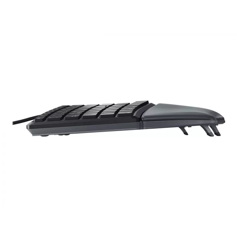 CHERRY KC 4500 ERGO Tastatur Universal USB QWERTY Nordisch Schwarz