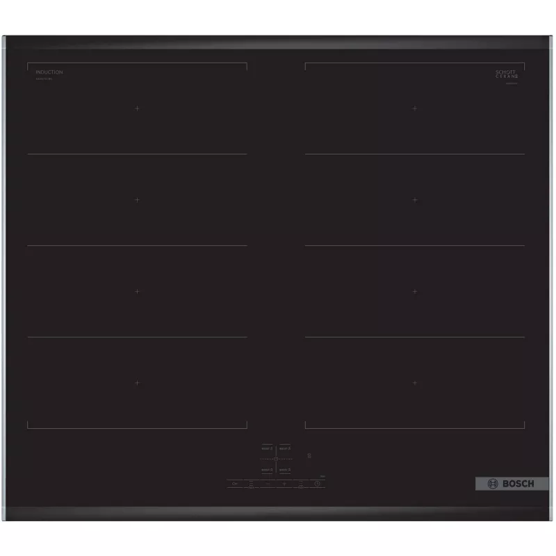 Bosch HEG578BB4 + NXX675CB5E Kochgeräte-Set Induktionskochfeld mit Zonen Elektro
