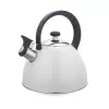 Wasserkocher Maestro MR-1302-WG 2,5 L, Edelstahlgehäuse, weiß, klappbare Pfeife