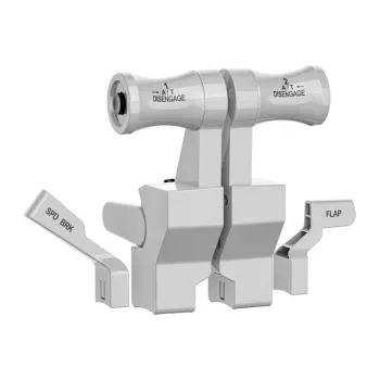 MOZA TQB Boeing Throttle Module, Grau