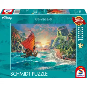Thomas Kinkade Studios: Moana – Vaiana, Puzzle 1000 Teile