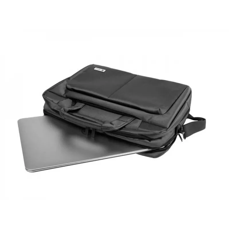 Natec Gazelle NTO-0814 Laptoptasche, 13-14 Zoll, Schwarz