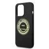 Karl Lagerfeld Soft Cover Silicone RSG Black für Apple iPhone 14 Pro KLHCP14LSRSGRCK
