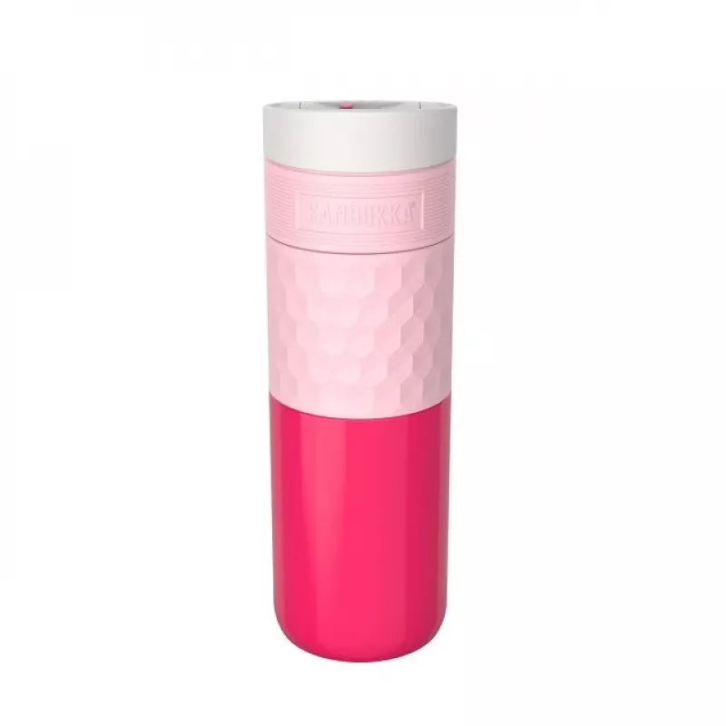 Vakuumflasche Kambukka Etna 0,5 L, pink, hält warm bis zu 9 h, Ø 7,1 cm