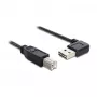 USB-Kabel DeLOCK 3m USB 2.0 A - B m/m Schwarz