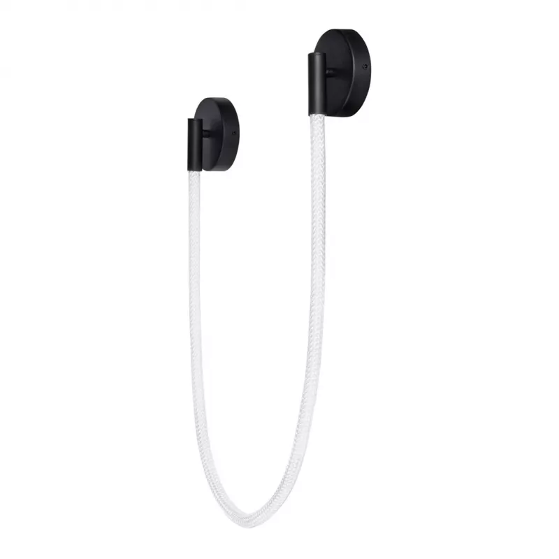 LED-Wandleuchte ActiveJet AJE-CAMELIA NW — 2400 lm, 4000 K, 16 W, schwarz, 1580×120×65 mm, IP20