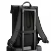 Rucksack XDDESIGN URBAN FLAP-TOP P706.2601 — wasserabweisend, leicht, schwarz