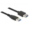 USB-Kabel DeLOCK 85054 USB 3.2 Gen 1 1m Schwarz