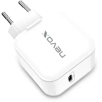nevox 20W USB-C PD Ladegerät Weiß Netzteil