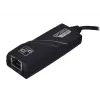 Akyga AK-AD-31 USB-3.0-auf-Gigabit-Ethernet-Adapter, RJ45, 15 cm Kabel, schwarz