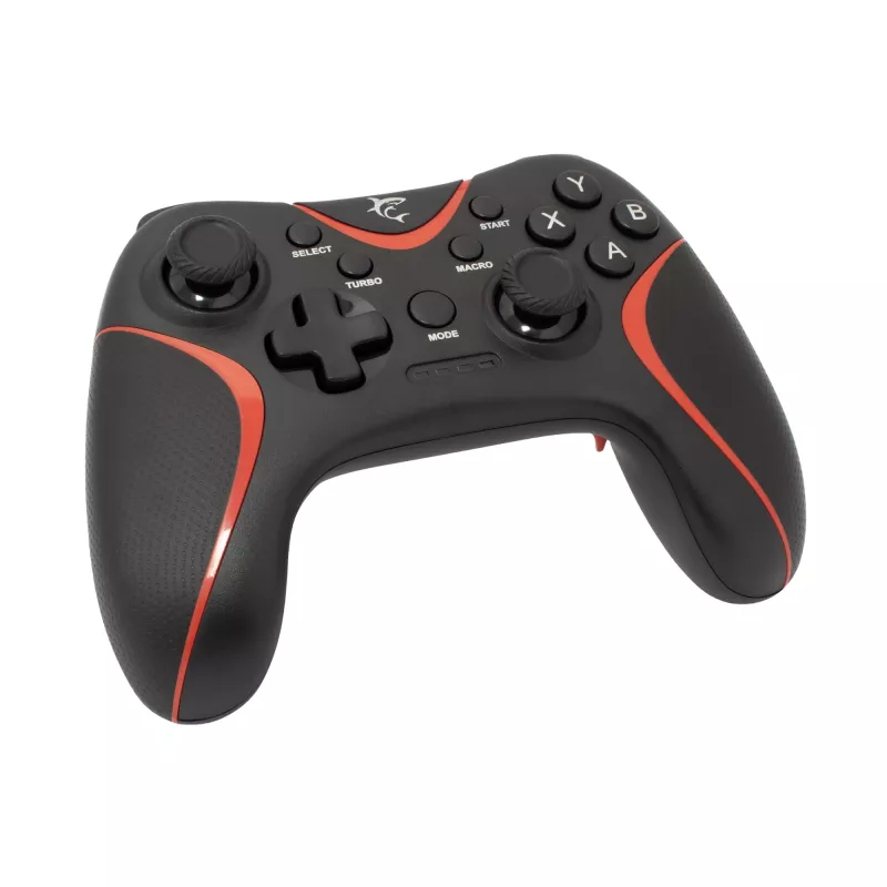 Kabelgebundenes USB-Gaming-Gamepad White Shark GP-2038 3in1 (DECURION) - Weiß