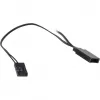 INTER-TECH Argus RS-051 RGB 120-mm-Gehäuselüfter, 900 U/min, schwarz