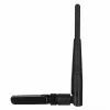 Lanberg NC-0150-WE Mini-USB-WLAN-Adapter N150, 150 Mbit/s, 1 externe Antenne, Schwarz