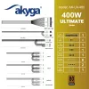 Akyga AK-U4-400 Ultimate 400 W ATX-Netzteil, 80 PLUS Bronze, aktive PFC, 120-mm-Lüfter