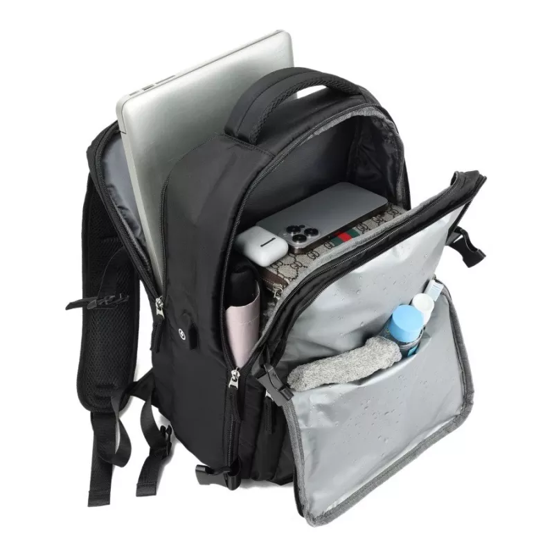 NOVEEN CTB400 Kabinen-Reiserucksack, 40x20x25 cm, schwarz