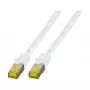 EFB-Elektronik RJ45 Patchkabel Cat.6A S/FTP LSZHCat.7 Rohkabel Weiß 0,5 m Hersteller: EFB Elektronik (MK7001.0,5W)