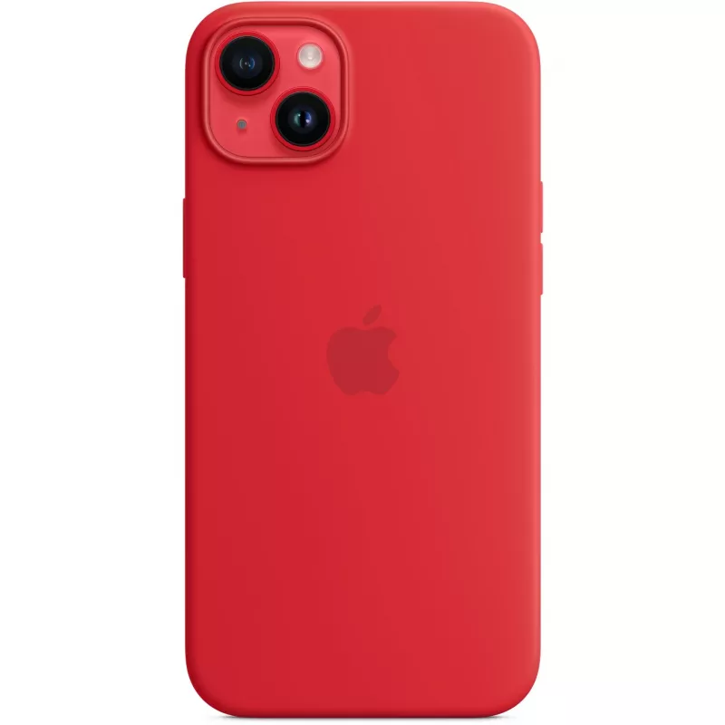 Apple iPhone 14 Plus Silikonhülle mit MagSafe – (PRODUCT)RED
