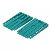 Wolfcraft 6975000 Bodenleger-Werkzeugset zum Verlegen von Laminatpaneelen