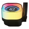 Luftkühler Corsair iCUE LINK TITAN 240 RX LCD 12 cm Schwarz 300–2100 RPM