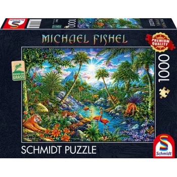 Michael Fishel: Inselparadies, Puzzle 1000 Teile