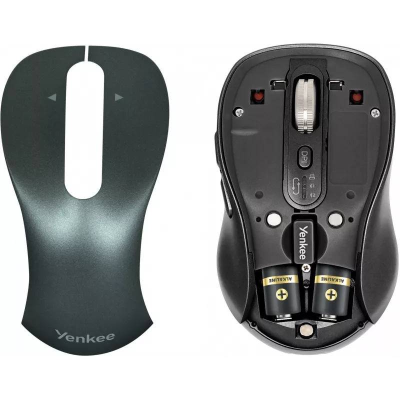 YENKEE YMS 2010BK GYRO Dual Wireless Maus, Bluetooth + USB 2,4 GHz