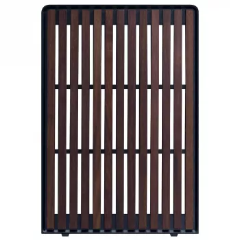Lian Li DAN Cases A3-mATX Wood Edition Frontpanel, Walnuss / Schwarz