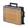 Kleinteilemagazin Stanley Sortmaster Multilevel Organizer Schwarz Transparent 400x420x315 mm