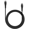 CANYON Kabel MFI-4 Type-C auf Lightning 1,2m Schwarz