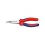 Knipex 25 05 160 Flachrundzange mit Schneide, gerade, 160 mm