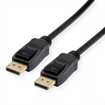 Value DisplayPort-Verbindungskabel DisplayPort-Stecker, DisplayPort-Stecker 1,50 m Schwarz 11.99.5798 Geschirmt