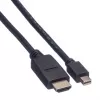 Mini DisplayPort Kabel VALUE Mini DP-HDTV M/M 3 m