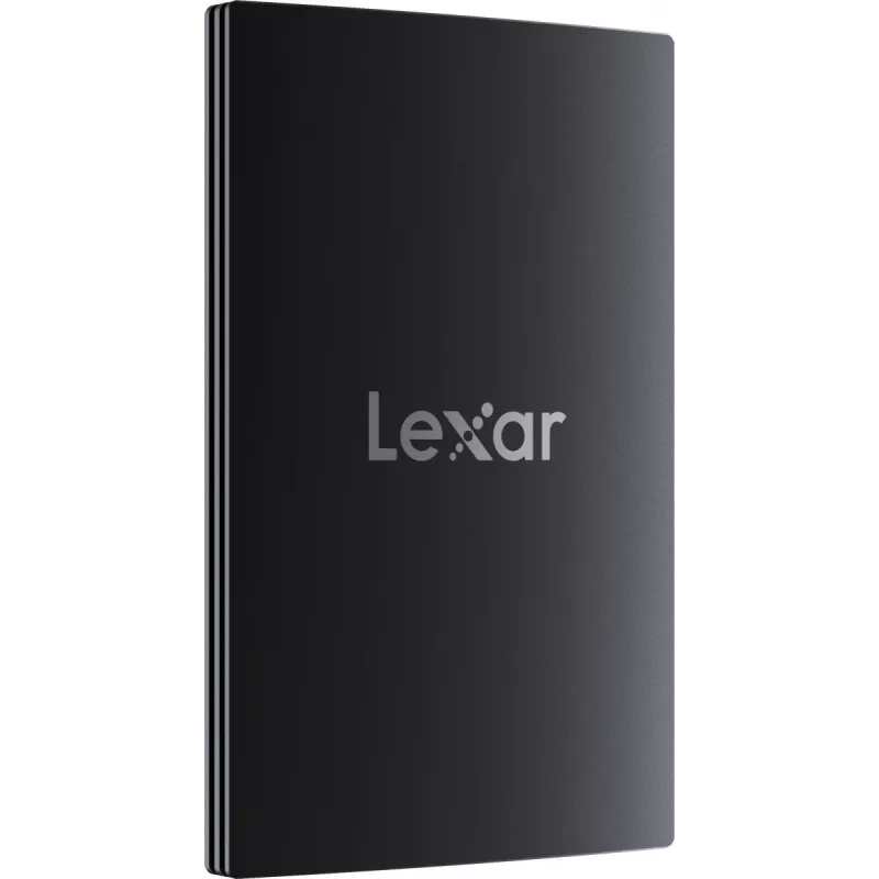 Lexar SL500 portable SSD 1 TB, USB-C, USB 3.2 Gen 2x2, Lesen bis zu 2000 MB/s / Schreiben bis zu 1800 MB/s, 43 g, Schwarz