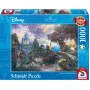 Schmidt Spiele 59472 Thomas Kinkade: Disney Cinderella Puzzle, 1000 Teile, 69,3 x 49,3 cm, Cartoons